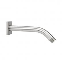 Jaclo 8032-E7-PCH - 8'' 45° Brass Showerarm with Square Escutcheon