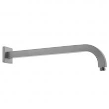 Jaclo 8075-PCH - 16'' 90° Square Rounded Showerarm & Escutcheon