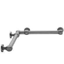 Jaclo G70-12-12-IC-PCH - G70 12'' x 12''  Inside Corner Grab Bar