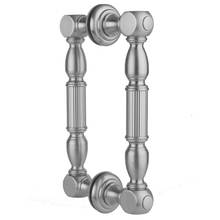 Jaclo H21-BB-16-ULB - 16'' H21 Back to Back Shower Door Pull with Finials