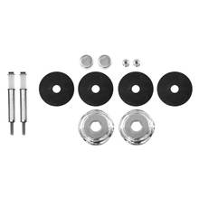 Jaclo HDL-GLSKIT-PCH - Glass Mounting Kit for H20 H21 H60 H61 Front Mount Shower Door Pulls