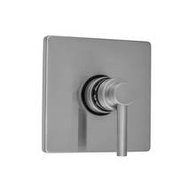 Jaclo T432-TRIM-PCH - Square Plate with Contempo Low Lever Trim for Thermostatic Valves (J-TH34 & J-TH12)