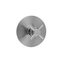 Jaclo T530-TRIM-PCH - Round Plate With Contempo Cross Trim For Thermostatic Valves (J-TH34 & J-TH12)