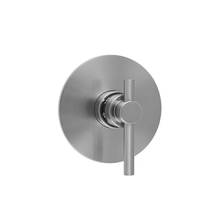 Jaclo T538-TRIM-PCH - Round Plate with Contempo Low Peg Lever Trim for Thermostatic Valves (J-TH34 & J-TH12)