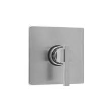 Jaclo T570-TRIM-PCH - Square Plate with CUBIX® Lever Trim for Thermostatic Valves (J-TH34 & J-TH12)