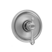 Jaclo T592-TRIM-PCH - Round Step Plate With Majesty Lever Trim For Thermostatic Valves (J-TH34 & J-TH12)