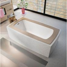 Bain Ultra BMO8FD00N-01 - MONARCH 6337 CURVED TUB WHITE