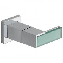 Brizo HL5881-PC - Siderna® Wall Mount Lavatory Green Glass Lever Handle Kit