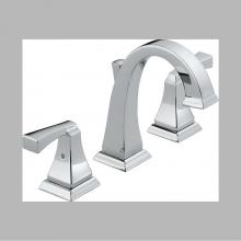 Delta Faucet 3551LF - Dryden: Two Handle Widespread Bathroom Faucet