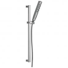 Delta Faucet 51140-PR - Universal Showering Components H2Okinetic® Hand Shower 1.75 GPM w/Slide Bar 4S