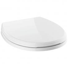 Delta Faucet 800901-WH - Wycliffe® Round Front Standard Close Toilet Seat