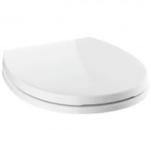 Delta Faucet 800903-WH - Morgan® Round Front Standard Close Toilet Seat