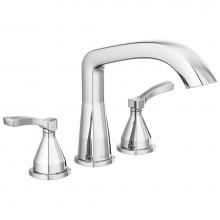 Delta Faucet T2776-PR - Stryke® Three Hole Roman Tub Trim