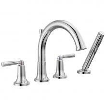 Delta Faucet T4735 - Saylor™ Roman Tub Trim with Hand Shower