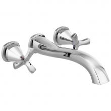 Delta Faucet T57766-WL - Stryke® Wall Mounted Tub Filler