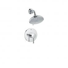 Grohe 1025200000 - Essence Pressure Balance Valve Shower Only Combo