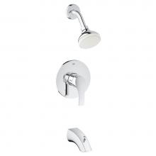 Grohe 3501220A - Eurosmart Pressure Balance Valve Bathtub/Shower Combo Faucet, 1.75 Gpm