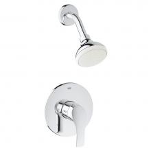 Grohe 3501420A - Eurosmart Pressure Balance Valve Bathtub/Shower Combo Faucet - 1.75 Gpm