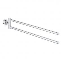 Grohe 40888000 - Atrio 18-1/2 Double Towel Rail