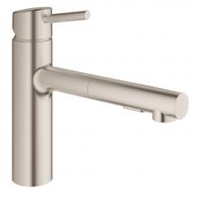 Grohe 31453DC1 - Concetto Single-Handle Pull-Out Kitchen Faucet Dual Spray 1.5 GPM