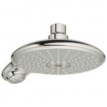 Grohe 27767000 - 130 Shower Head, 5 - 4 Sprays, 2.5 gpm