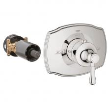 Grohe 19839000 - Custom Shower Thermostatic Valve Trim