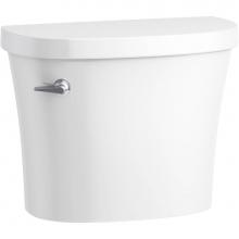 KOHLER 25100-TR-0 - Kingston™ 1.28 gpf toilet tank with right-hand trip lever and tank cover locks