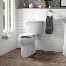 KOHLER 3589-4636-0 - Cimarron Comfort Height 2-Piece 1.6 GPF Elongated Toilet in White with Cachet Q3 Toilet Seat