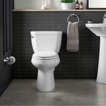 KOHLER 3713-4636-0 - Highline Classic Comfort Height 2-Piece 1.28 GPF Single Flush Elongated Toilet in White with Cache