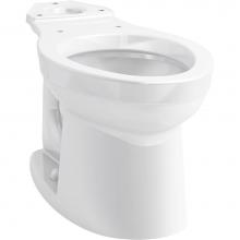 KOHLER 25086-SS-0 - Kingston™ Elongated toilet bowl with antimicrobial finish