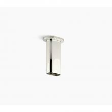 KOHLER 26325-SN - Statement 5 in. Ceiling-Mount Two-Function Rainhead Arm And Flange