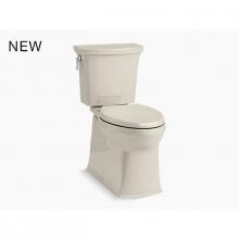 KOHLER 3814-G9 - Corbelle® Comfort Height® Two-piece elongated 1.28 gpf chair height toilet