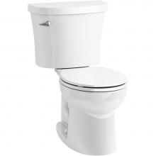 KOHLER 25097-0 - Kingston™ Two-piece round-front 1.28 gpf toilet