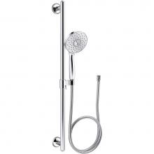 KOHLER 22177-CP - Forte® 2.5 gpm multifunction handshower kit with Katalyst® air-induction technology