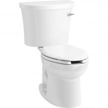 KOHLER 25077-SSTR-0 - Kingston™ Comfort Height® Two-piece elongated 1.28 gpf chair height toilet with right-hand