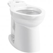 KOHLER 25076-0 - Kingston™ Comfort Height® Elongated chair height toilet bowl