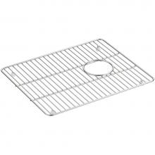 KOHLER 5655-ST - Cairn® stainless steel sink rack, 17-1/4'' x 14'', for large bowl