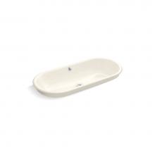 KOHLER 20213-B-96 - Iron Plains® Drop-in/undermount vessel bathroom sink with Biscuit painted underside