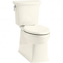 KOHLER 5709-96 - Corbelle with Continuous Clean Comfort Height Two-Piece Elongated 1.28 Gpf Toilet with Skirted Tra