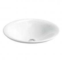 KOHLER 75748-HD1-0 - Sartorial™ Herringbone Carillon® Round Wading Pool® Vessel bathroom sink