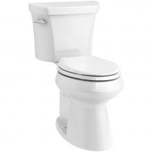 KOHLER 76301-0 - Highline® Comfort Height® Two-piece elongated 1.28 gpf chair height toilet