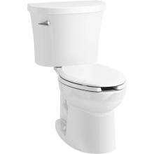 KOHLER 25087-SS-0 - Kingston™ Two-piece elongated 1.28 gpf toilet with antimicrobial finish