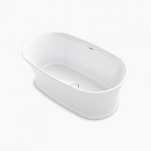 KOHLER 8333-0 - Memoirs® 66-3/16'' x 36-7/16'' freestanding bath with center toe-tap drai