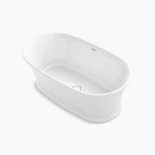 KOHLER 8333-0 - Memoirs® 66-3/16'' x 36-7/16'' freestanding bath with center toe-tap drai