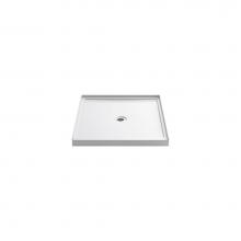 KOHLER 8647-0 - Rely® 36'' x 42'' single-threshold shower base with center drain