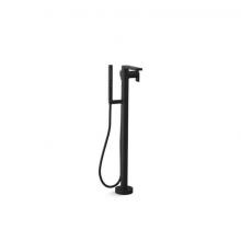 KOHLER T73087-4-BL - Composed® floor mount bath filler trim with handshower