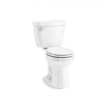 KOHLER 31641-0 - Cimarron Comfort Height Two-Piece Round-Front 1.28 gpf Chair Height Toilet