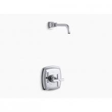 KOHLER TLS16234-3-CP - Margaux® Rite-Temp(R) shower valve trim with cross handle, less showerhead