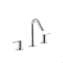 KOHLER 942-4-CP - Stillness® Widespread bathroom sink faucet