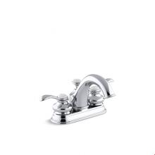 KOHLER 12266-4-CP - Fairfax® Centerset bathroom sink faucet with lever handles